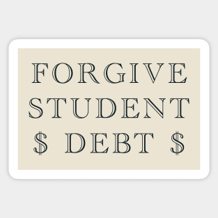 Forgive Student Debt Sticker